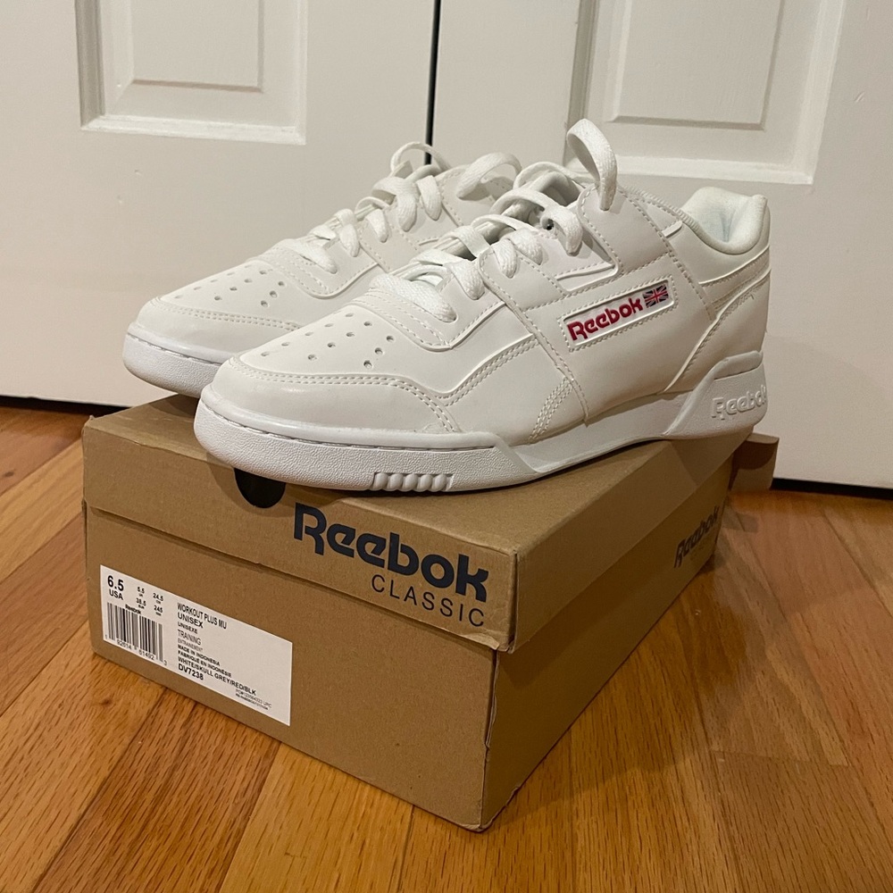 Reebok Club C85 Sneakers in white and gray